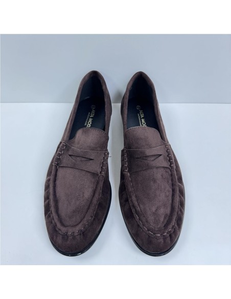 MOCASIN ANTIFAZ MARRON