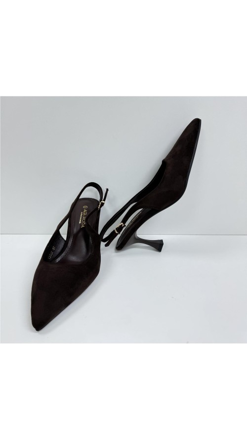 SALON DESTALONADO, TACON FINO MARRON