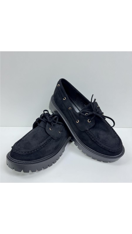 BLUCHER SERRAJE NEGRO 2