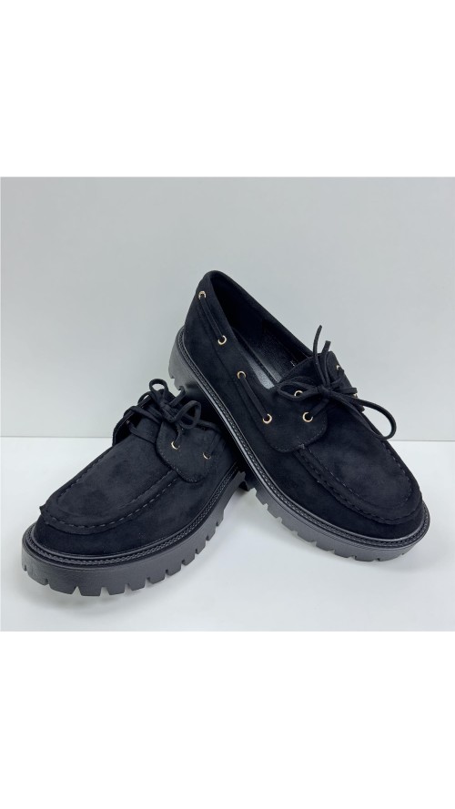 BLUCHER SERRAJE NEGRO