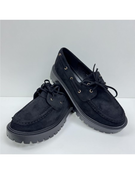 BLUCHER SERRAJE NEGRO