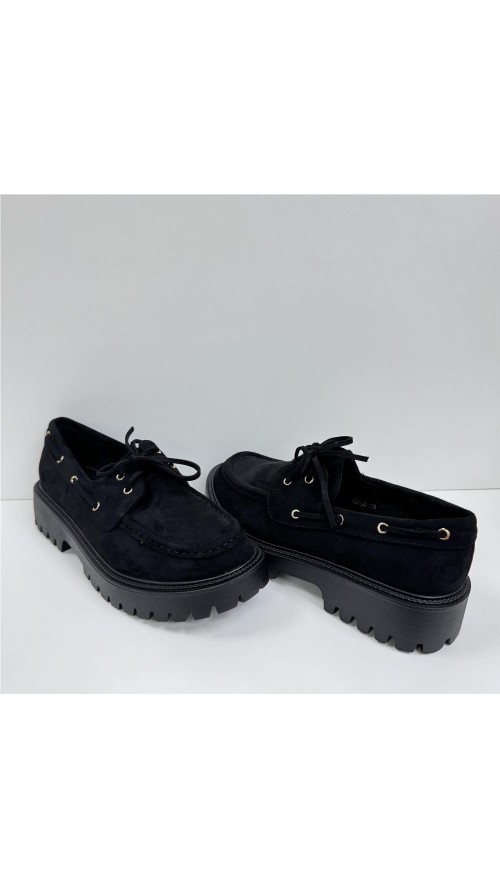 BLUCHER SERRAJE NEGRO