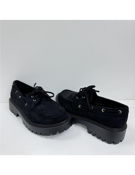 BLUCHER SERRAJE NEGRO