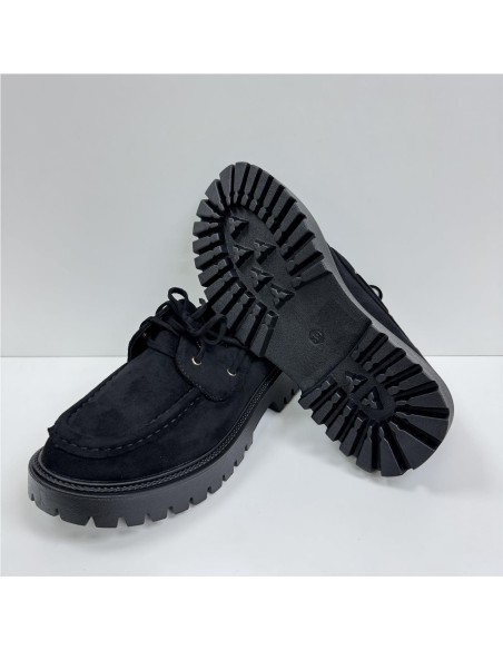 BLUCHER SERRAJE NEGRO
