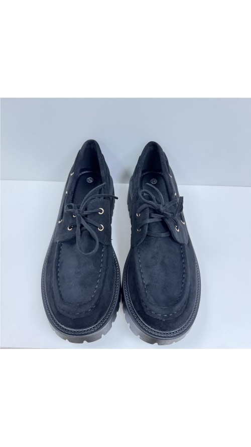BLUCHER SERRAJE NEGRO