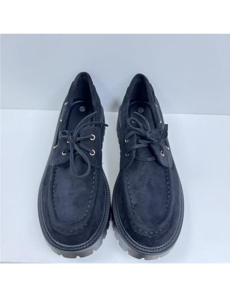 BLUCHER SERRAJE NEGRO