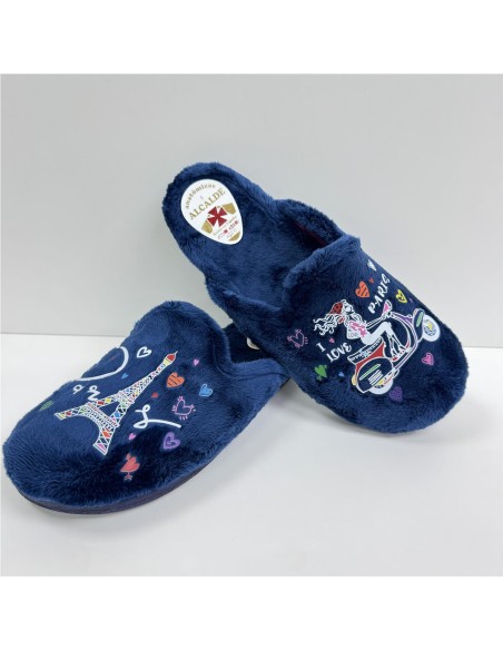 ZAPATILLA MOTO PARIS MARINO