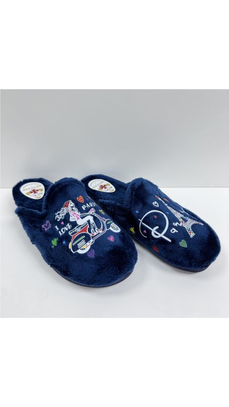 ZAPATILLA MOTO PARIS MARINO 2