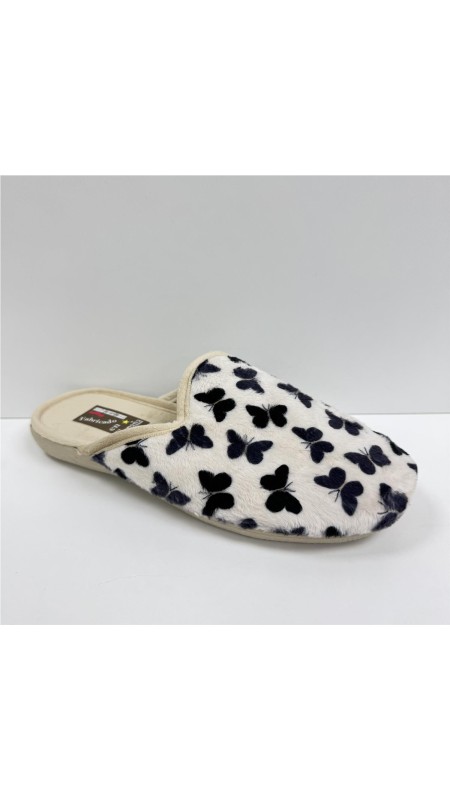 ZAPATILLA SUBLIMACION MARIPOSA BEIG 2