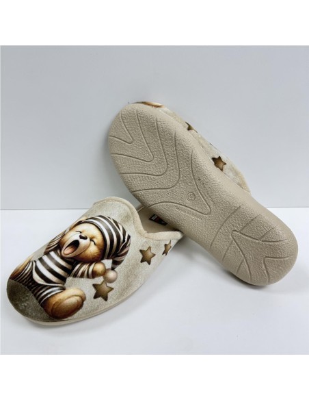 ZAPATILLA OSITO BEIG