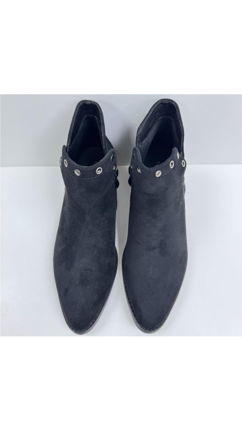 BOTIN SERRAJE APERTURA LATERAL NEGRO
