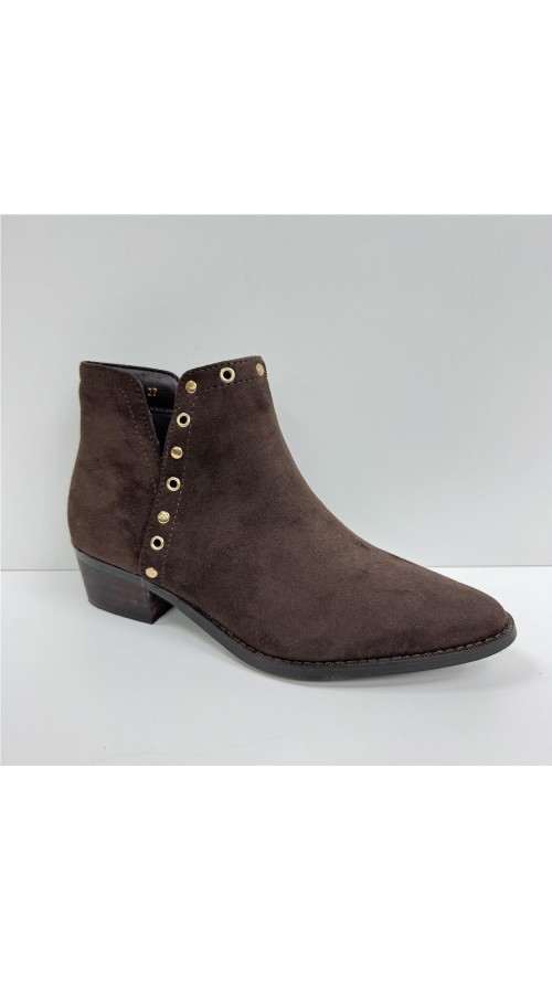 BOTIN SERRAJE APERTURA LATERAL MARRON