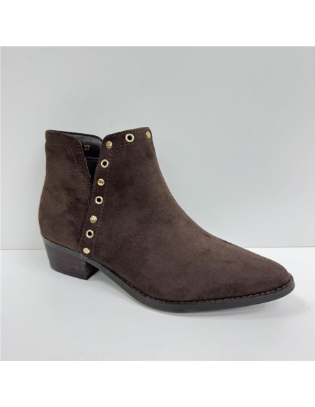 BOTIN SERRAJE APERTURA LATERAL MARRON