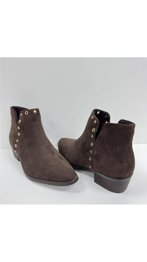 BOTIN SERRAJE APERTURA LATERAL MARRON