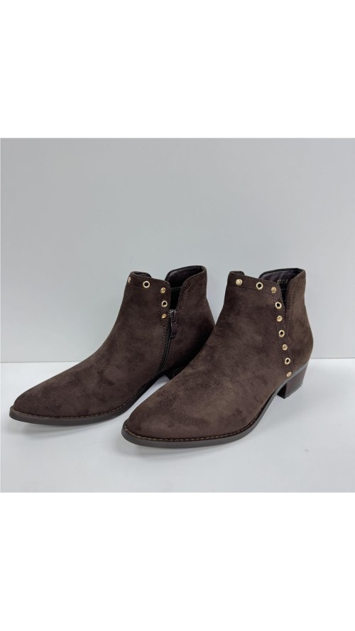 BOTIN SERRAJE APERTURA LATERAL MARRON
