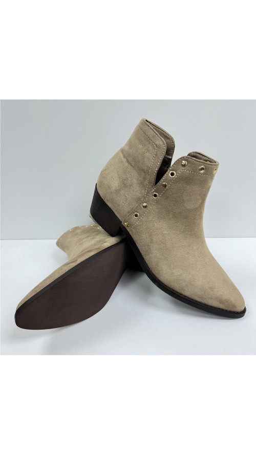 BOTIN SERRAJE APERTURA LATERAL TAUPE