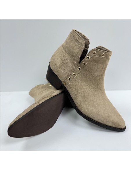 BOTIN SERRAJE APERTURA LATERAL TAUPE