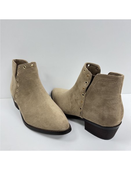BOTIN SERRAJE APERTURA LATERAL TAUPE
