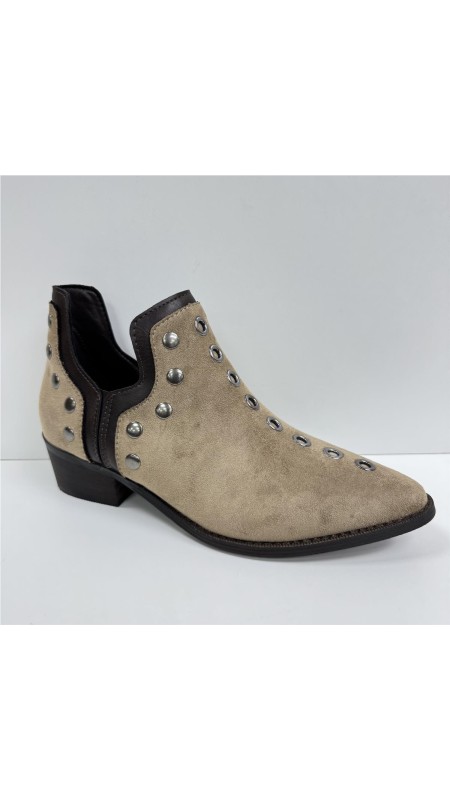 BOTIN TACHUELAS TAUPE