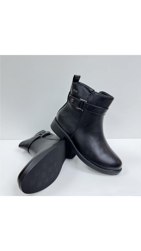 BOTA POLIPIEL ADORNO LATERAL NEGRO 2