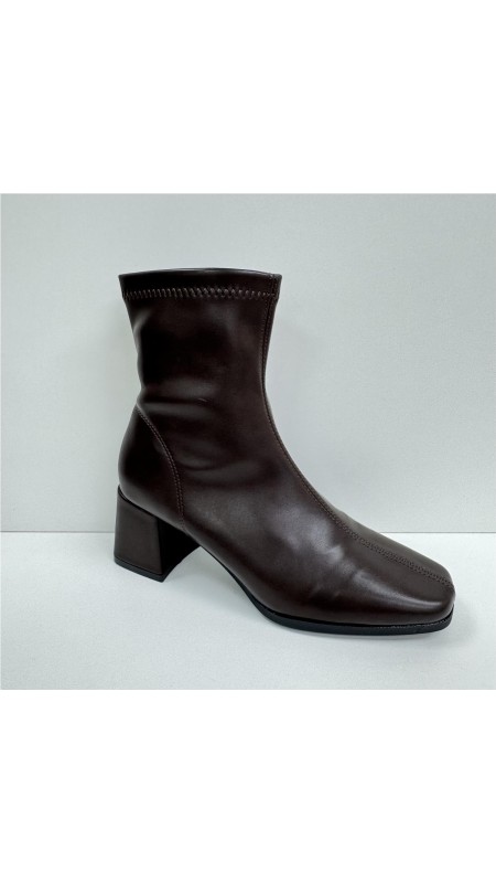 BOTA ELASTICA POLIPIEL MARRON