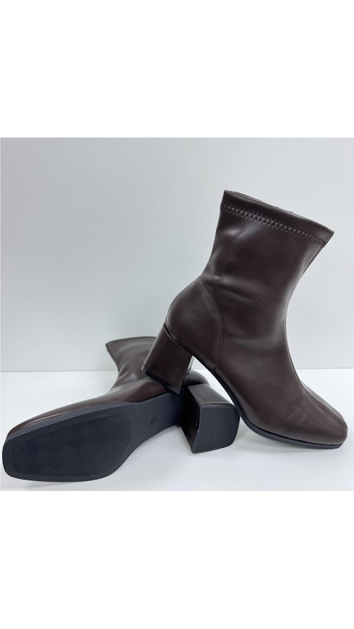 BOTA ELASTICA POLIPIEL MARRON