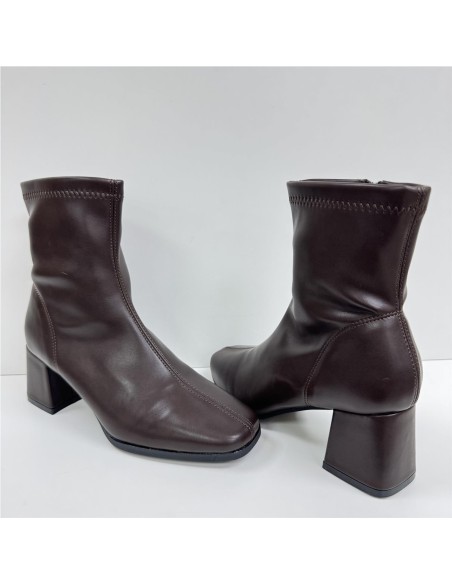 BOTA ELASTICA POLIPIEL MARRON