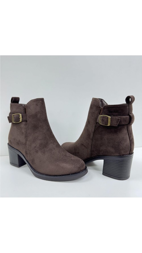 BOTIN SERRAJE MARRON