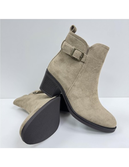 BOTIN SERRAJE TAUPE