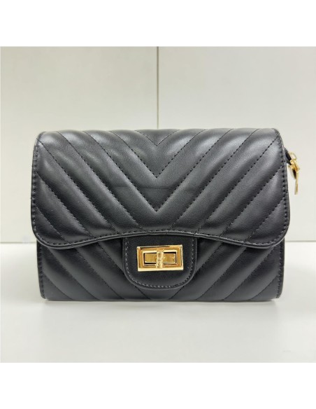 BOLSO NAPA V NEGRO