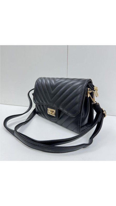 BOLSO NAPA V NEGRO 2