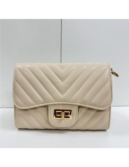 BOLSO NAPA V BEIG
