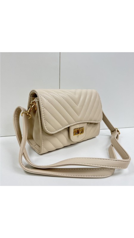 BOLSO NAPA V BEIG 2