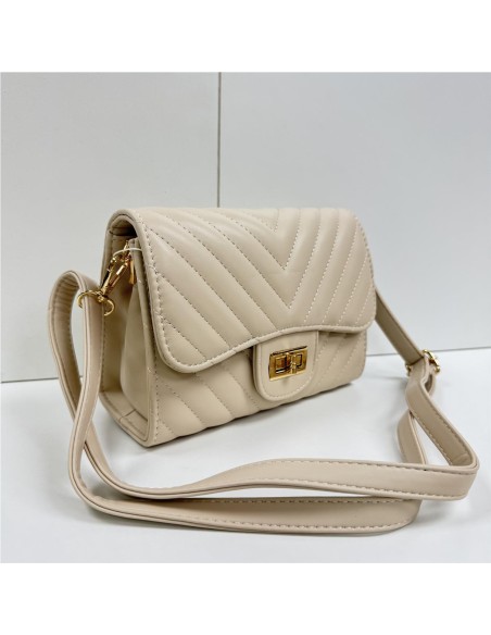BOLSO NAPA V BEIG