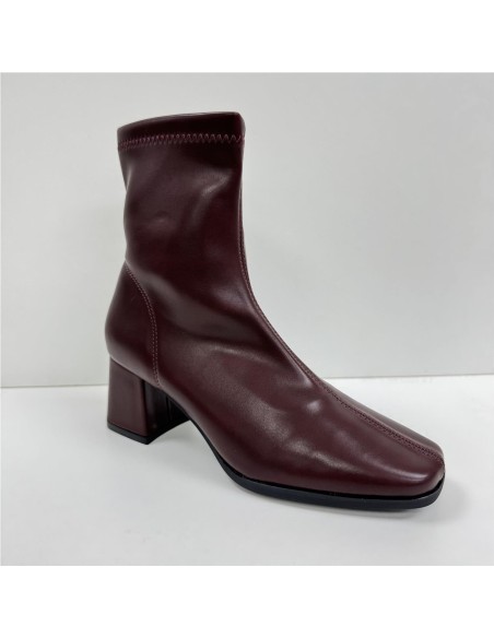 BOTA ELASTICA POLIPIEL BURDEOS
