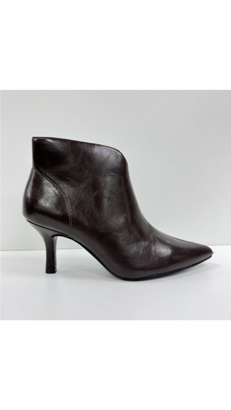 BOTIN POLIPIEL TACON FINO MARRON