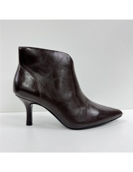 BOTIN POLIPIEL TACON FINO MARRON