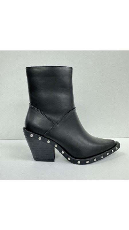 BOTIN POPILIEL TACHUELAS NEGRO
