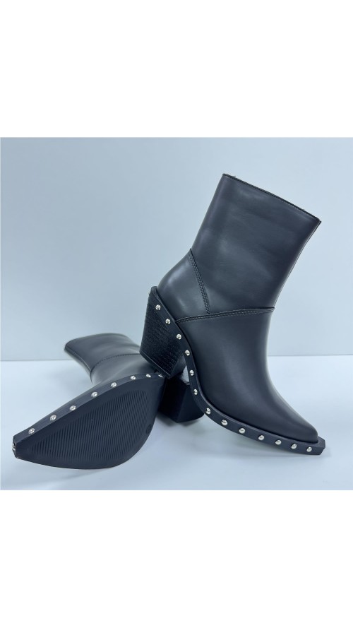 BOTIN POPILIEL TACHUELAS NEGRO