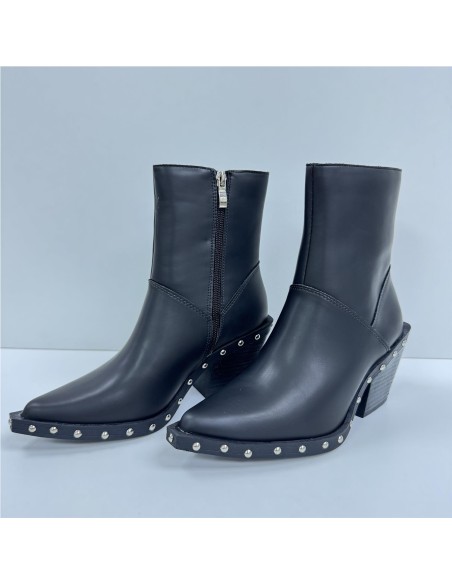 BOTIN POPILIEL TACHUELAS NEGRO