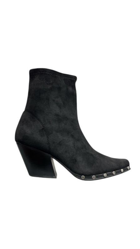 BOTIN SERRAJE TACHUELAS NEGRO