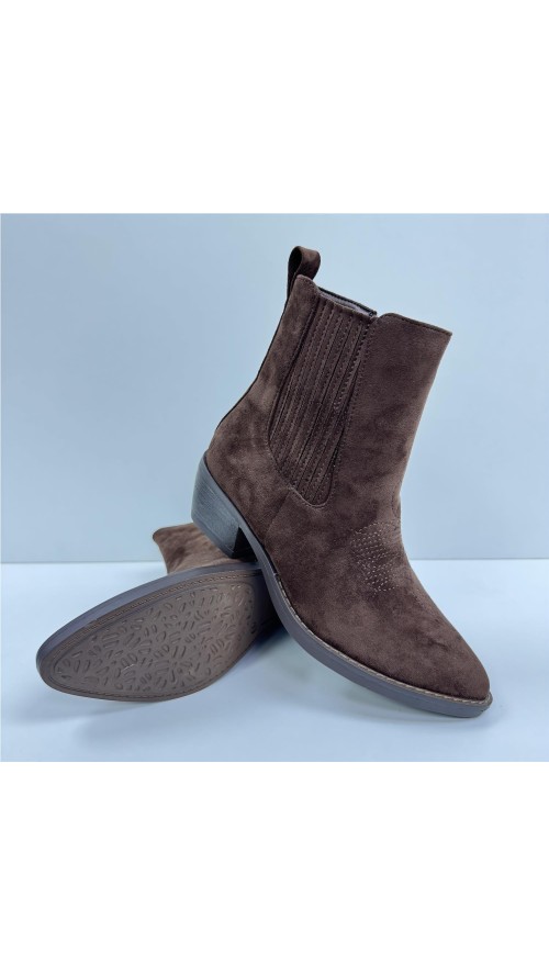 BOTA LISA SERRAJE MARRON