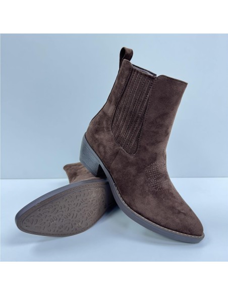 BOTA LISA SERRAJE MARRON