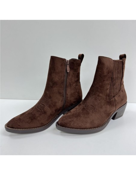 BOTA LISA SERRAJE MARRON