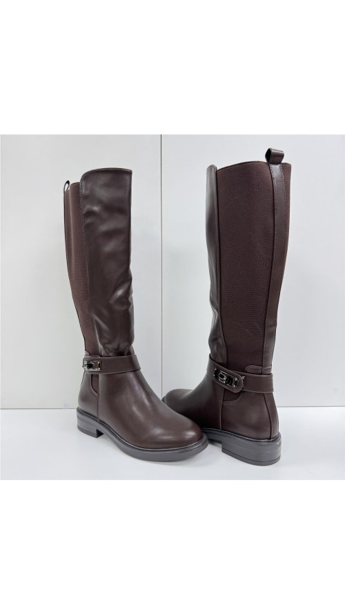 BOTA ALTA GEMELO ESPECIAL MARRON