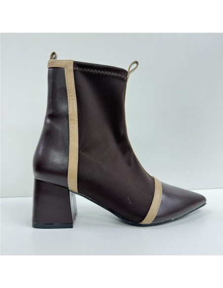 BOTIN COMBINADO MARRON