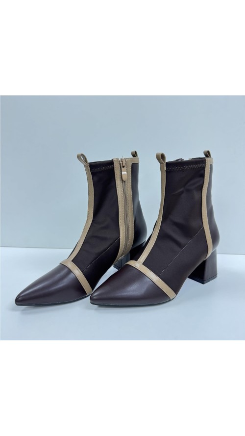 BOTIN COMBINADO MARRON