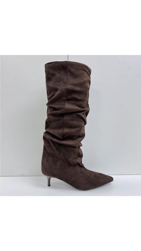 BOTA ARRUGADA MARRON