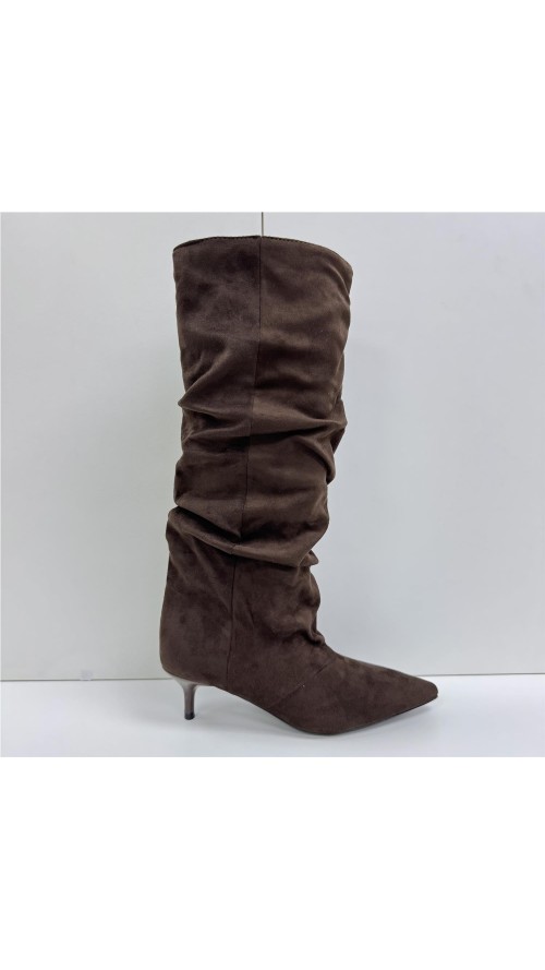 BOTA ARRUGADA MARRON