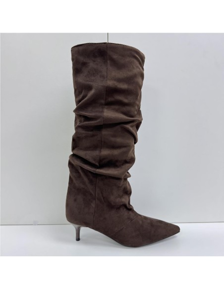 BOTA ARRUGADA MARRON